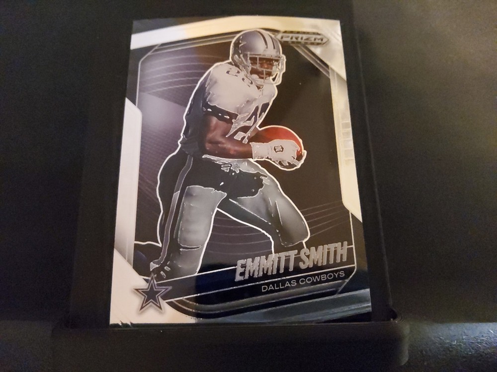 2025 Panini Prizm Black Football Emmit Smith #40 Dallas Cowboys Near Mint