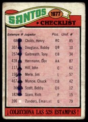 1977 Topps Mexican #217 New Orleans Saints