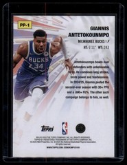 2025-26 Topps #PP-1 Giannis Antetokounmpo Power Players Holo Foil