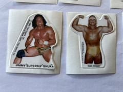 1985 Titan Sports WWF Puffy Stickers Lot of 15 Hulk Hogan Iron Sheik Lou Albano