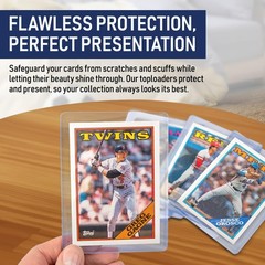 Premium Top Loaders for Cards Case Pack | Hard Top Loader Trading Card Sleeve…