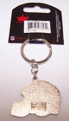 CHICAGO BEARS Football Helmet Enamel/Metal Key Ring ~ NWT