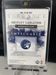 2025 Impeccable Elégance Jersey Auto Bridget Carleton #EJA-BC Blue /99 LYNX🌟