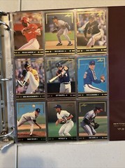 1991 Leaf Baseball 528 Card Set & Preview Set, Gold Rookies & Gold Moments Sets!