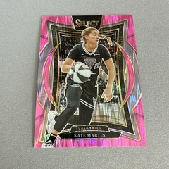 Kate Martin 2025 Panini Select WNBA Concourse PINK FLASH PRIZM #101 VALKYRIES