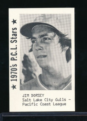 1979 Cramer 1970&rsquo;s P.C.L. Stars Jim Dorsey Salt Lake City gulls super rare