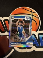 2024-25 Panini Donruss Optic Silver Holo Prizm Tyrese Maxey 76ers #135