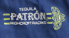 Tequila Patron NASCAR Scott Sharp Acura #9 Black/Blue Racing Jacket – Size 3XL
