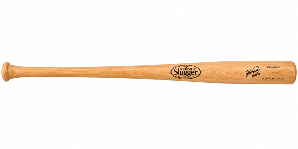 Fergie Jenkins Signed Louisville Slugger Pro Blonde Baseball Bat w/HOF -(SS COA)
