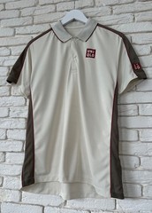 Uniqlo Logo Tennis Polo Shirt Women&rsquo;s Size M