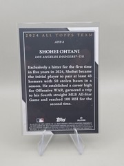 2025 Topps Series 1 – 2024 All Topps Team Shohei Ohtani #ATT-3 – LA Dodgers MVP