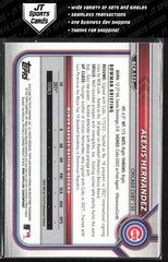 2022 Bowman Chrome Alexis Hernandez BCP-172 1st Shimmer Refractor | Chicago Cubs