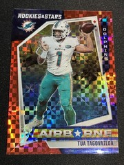2021 Panini Rookies & Stars #AB-13 Tua Tagovailoa Airborne Red Plaid – FAST SHIP