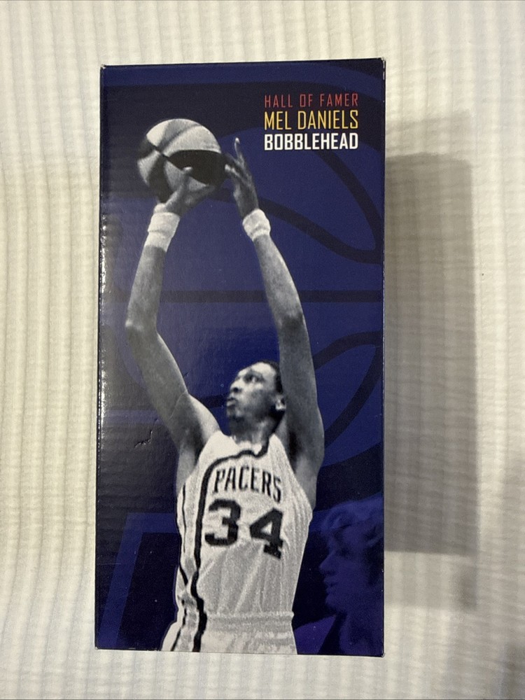 Indiana Pacers Mel Daniels Bobblehead New Limited Edition 50th Hall of Fame