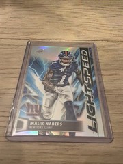 2025 Topps Cosmic Chrome Football Light Speed MALIK NABERS #LS-33