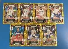 🇺🇸 USA! 2026 Panini Prizm Monopoly FIFA World Cup USA Gold Cracked Ice Lot 7