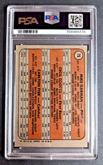 1972 Topps #79 Mike Garman Cecil Cooper Carlton Fisk ROOKIE PSA 5 Red Sox