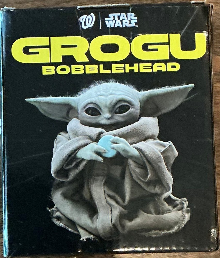 GROGU STAR WARS Washington Nationals SGA Bobblehead 5/02/26 NIB