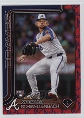 2025 Topps Series 1 Team Color Spencer Schwellenbach #103 Rookie RC i6e