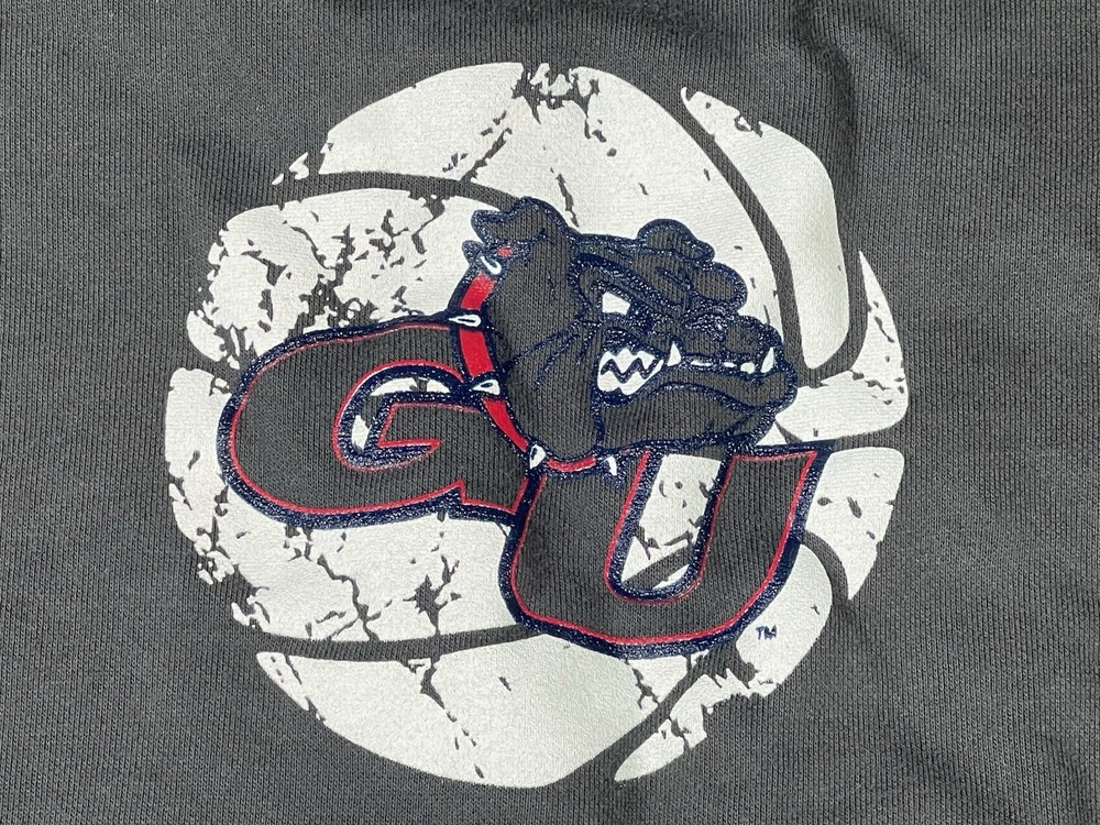Gonzaga Bulldogs Sweatshirt Mens XXL Gray NCAA Basketball Nike Fleece Crewneck