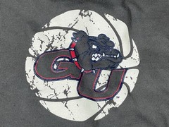 Gonzaga Bulldogs Sweatshirt Mens XXL Gray NCAA Basketball Nike Fleece Crewneck
