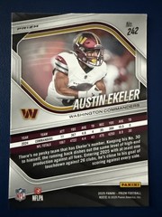 2025 Panini Prizm Snakeskin #242 Austin Ekeler Commanders SP