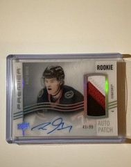 2024-25 Upper Deck Premier – 2023-24 Update Acetate Horizontal Rookie Auto Patch
