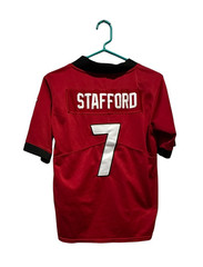 Nike Team Georgia Bulldogs #7 Matthew Stafford Football Jersey Red Adult Medium