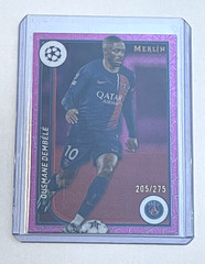 2023-24 Topps Merlin Uefa – Ousmane Dembele #94 Pink Mojo /275