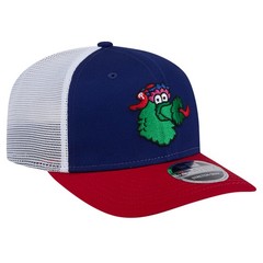 Men&rsquo;s New Era Royal Philadelphia Phillies Phanatic 9SEVENTY Trucker Snapback Hat