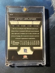 2005 Donruss Zenith Justin Verlander Silver Artist Proof Rookie Tigers #213 SSP!