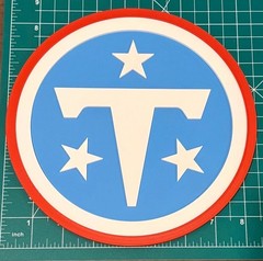 Tennessee Titans 3D Printed New Logo Sign Wall Decor Plaque Fan Art Man Cave