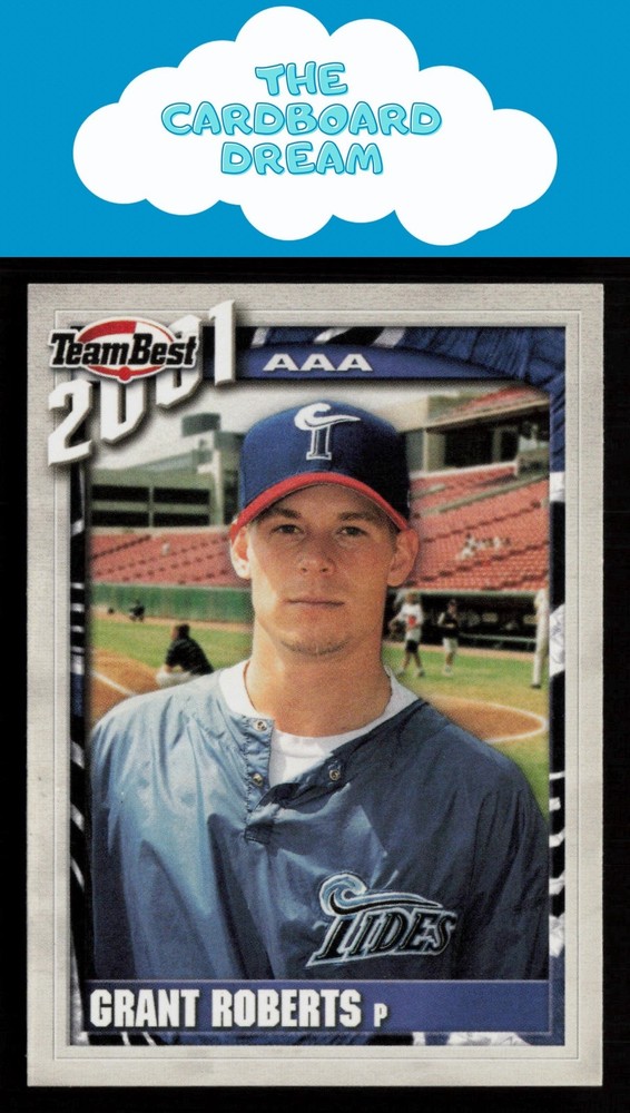 Grant Roberts 2001 Team Best #80 Norfolk Tides Baseball Card