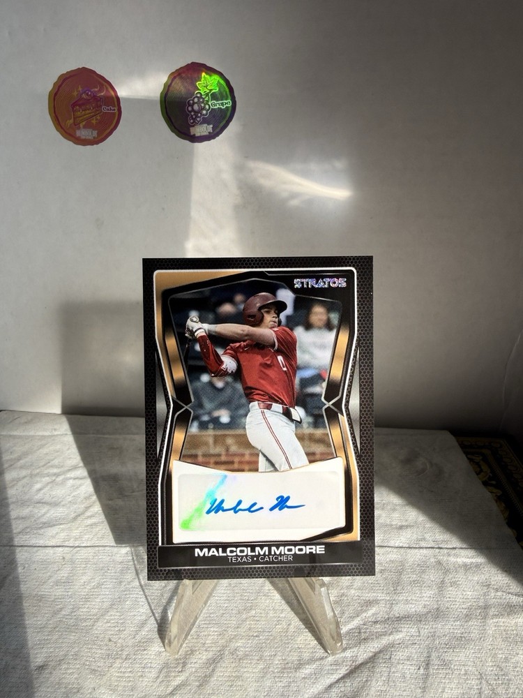 2025 Pulse Baseball Stratos Malcolm Moore Auto /12