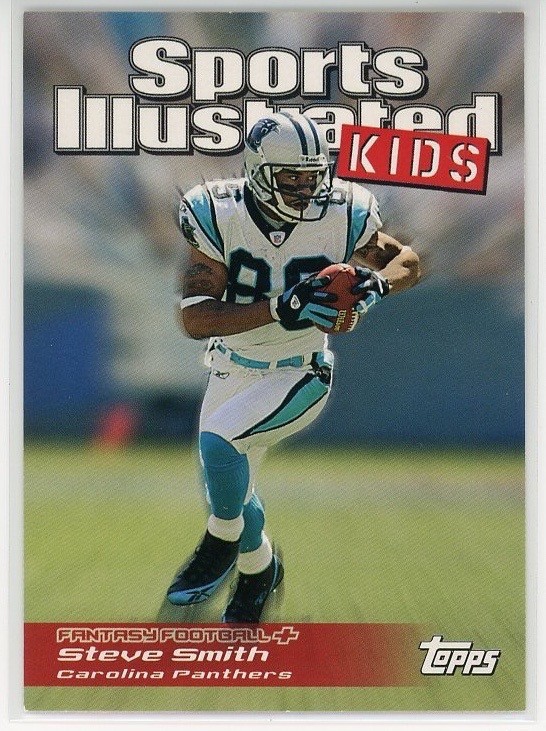 2006 Topps Total #SI15 Steve Smith Sports Illustrated for Kids Carolina Panthers