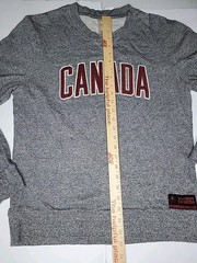 Hudson&rsquo;s Bay Team Canada Sweatshirt Men&rsquo;s M Pullover Gray Red HBC Olympics