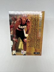 1993 94 Fleer Ultra Basketball Card The GLIDE #4 of 15 CLYDE DREXLER Blazers