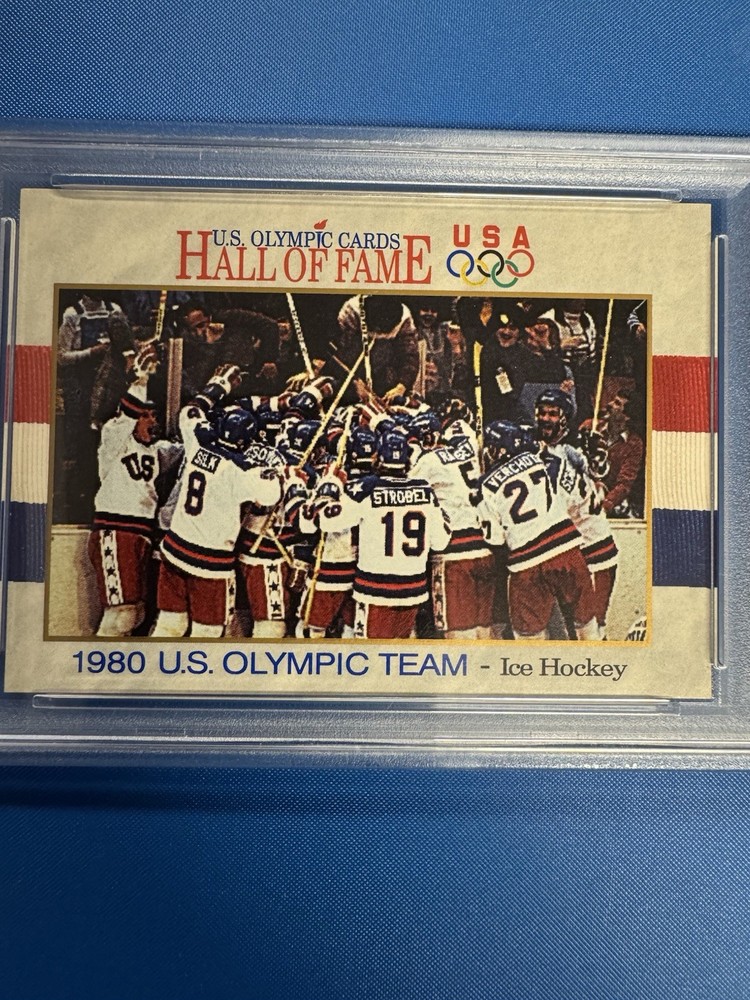 DO YOU BELIEVE IN MIRACLES 1991 Impel US Olympic Hockey Team #69 HALL OF FAME