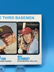 1973 Topps #615 Rookie Third Basemen M.Schmidt RC/Cey / Hilton