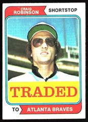 1974 Topps #23T Craig Robinson Traded