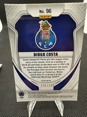 2025 Panini Prizm FIFA Club World Cup No. 96 Diogo Costa Red Pulsar238/299