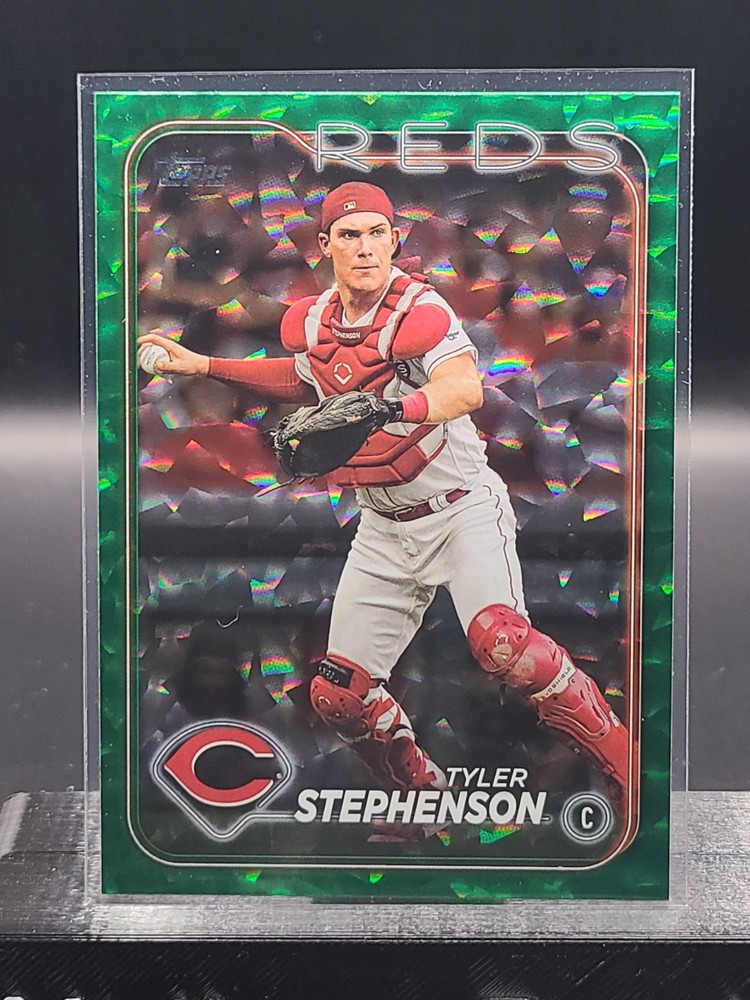 2024 Topps Series 2 – Tyler Stephenson #684 Green Foil /499