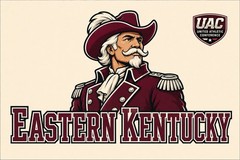 Eastern Kentucky Colonels 12x8in Metal Sign NCAA Fan Decor