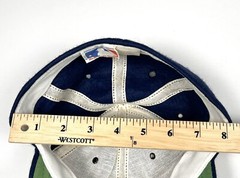 VTG 1960s MLB SMALL Navy Wool Blend Felt Minnesota Twins BASEBALL CAP USA Flaws