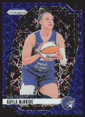 2024 Panini Prizm WNBA #13 Kayla McBride Blue Velocity Prizms