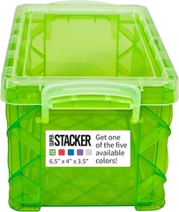 Super Stacker Index Card Box, 3 X 5 Inch Index Cards File Box, Note Holder,