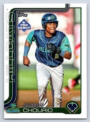 JAISON CHOURIO HILLCATS 2025 TOPPS PRO DEBUT #PD-177
