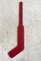 NHL Original 6 Chicago Blackhawks Mini Red Wood Goalie Hockey Stick