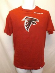 New Atlanta Falcons Mens S-M-L-XL-2XL-3XL Red Majestic Blend Shirt