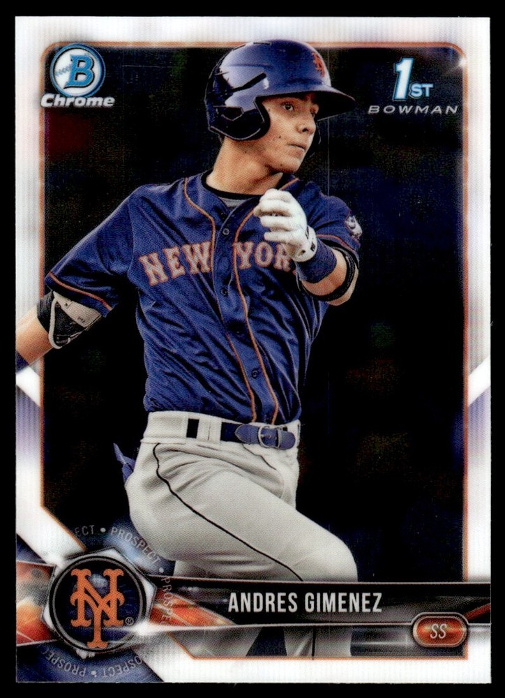 2018 Bowman Chrome Prospects 1ST Andres Gimenez #BCP72
